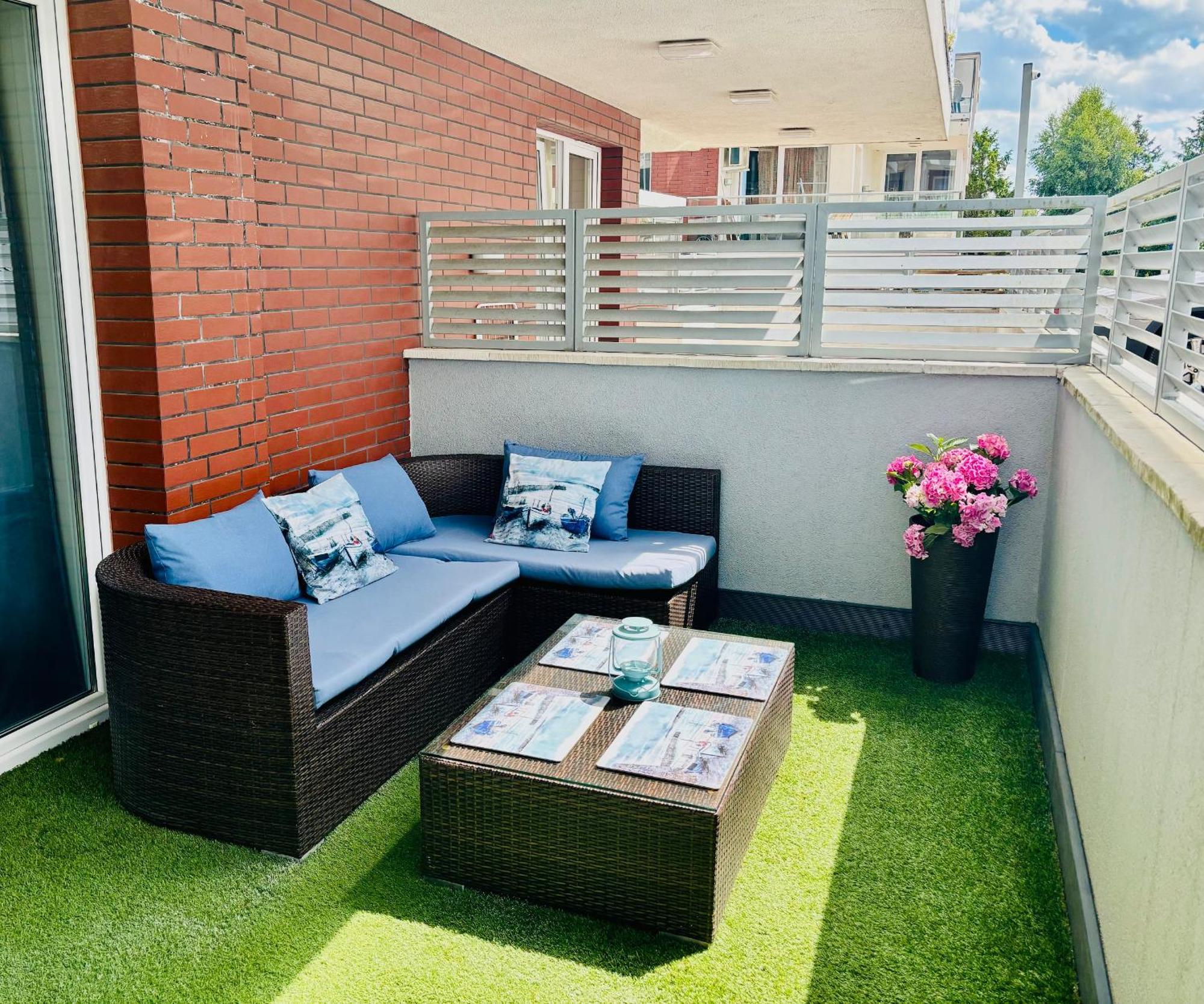 Apartament Private Baltic Cliff Niechorze Exteriör bild